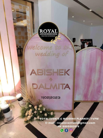 welcome board decor